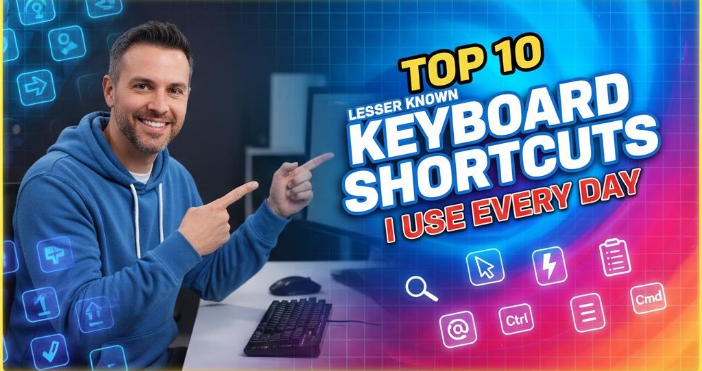Top 10 Lesser Known Keyboard Shortcuts I Use Every Day